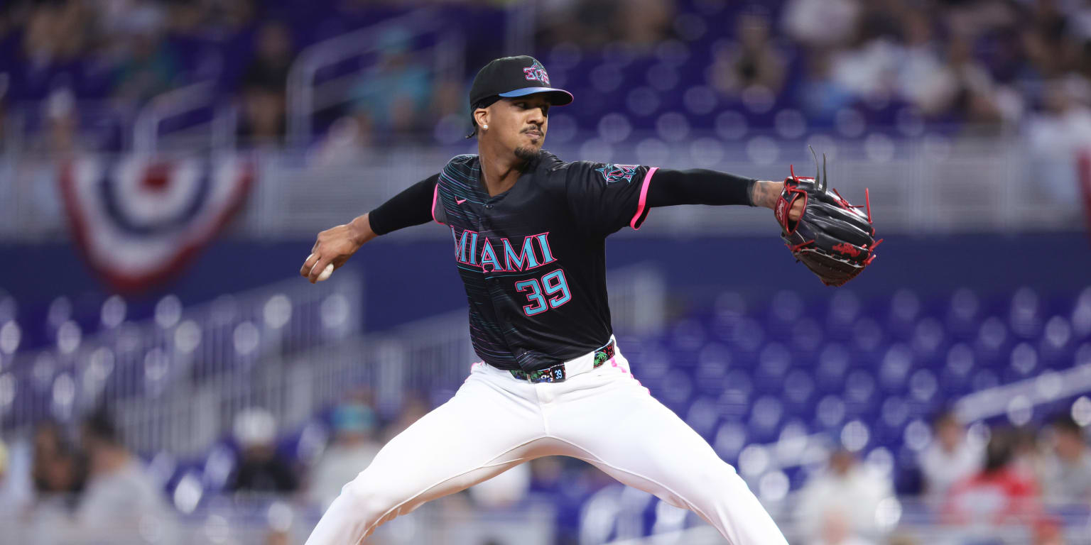 noticia-mlb-Eury-Perez-empata-record-personal-de-siete-innings