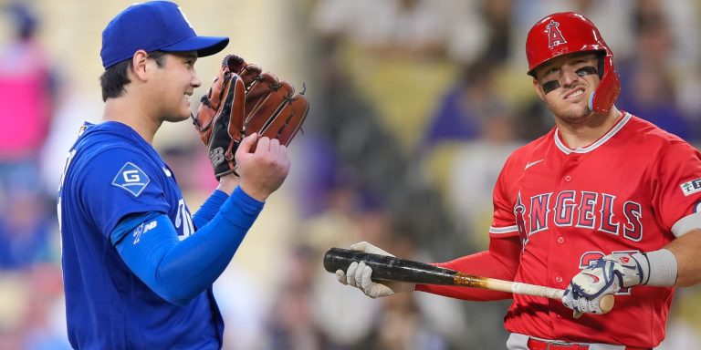 noticia-mlb-Sin-resentimientos-Ohtani-le-sonrie-a-Trout-antes-