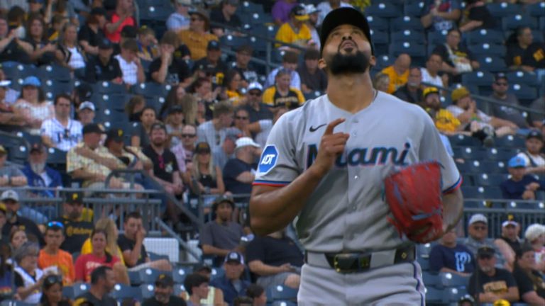 Alcantara-establece-record-de-ponches-para-Marlins