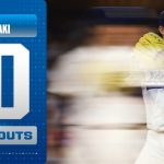 Roki-Sasaki-poncha-a-10-en-7-entradas-en-blanco-