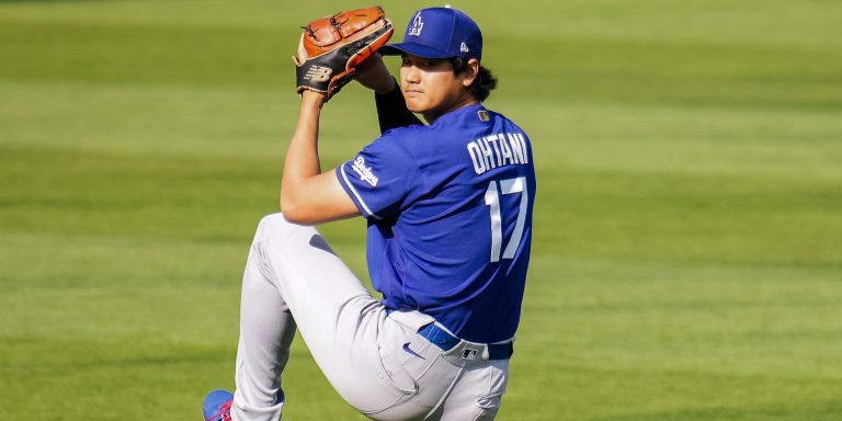 noticia-mlb-Ohtani-realiza-casi-30-pitcheos-en-una-alentadora-