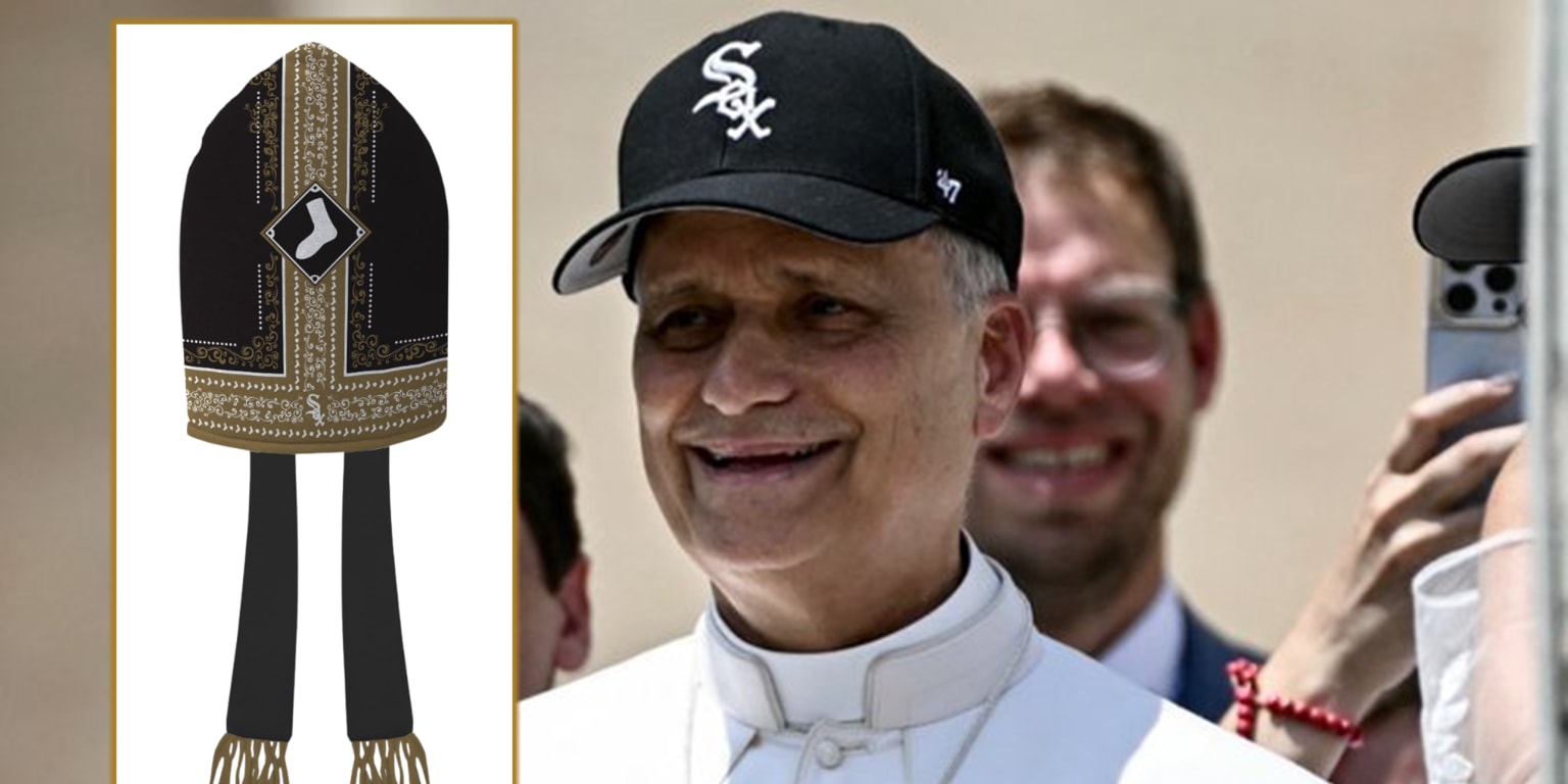 noticia-mlb-El-Papa-Leon-XIV-suma-a-su-coleccion-un-sombrero-
